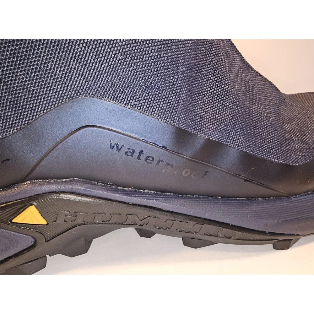 HUMTTO Mens All-Terrain Waterproof Hiking Boots Outdoor Series Navy Blue Sz 11.5